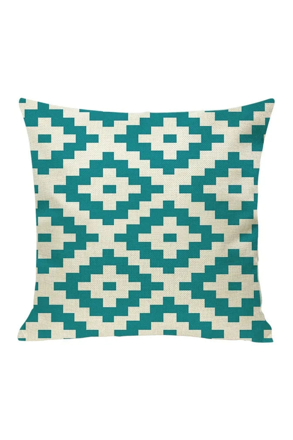 Colorful Geometry Pillow Cover