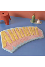 Curved Shower Absorbent Rug