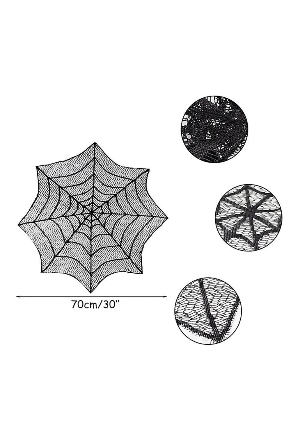 Gothic Spiderweb Tablecloth