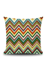 Colorful Geometry Pillow Cover