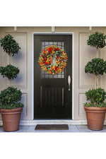 Vibrant Eucalyptus Harvest Wreath