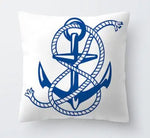 Blue Velvet Marine Pillow Case