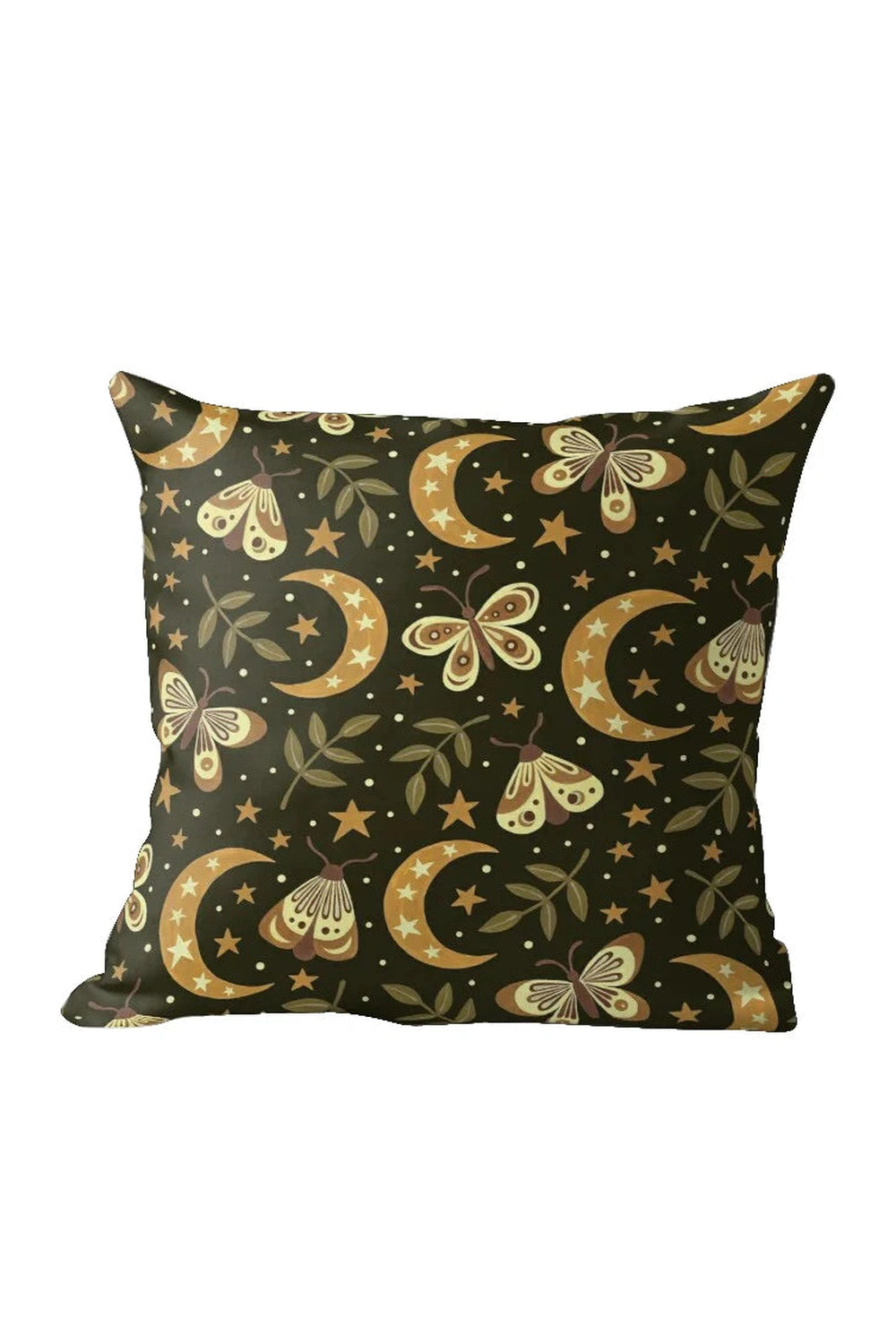 Black Nordic Christmas Pillow Case