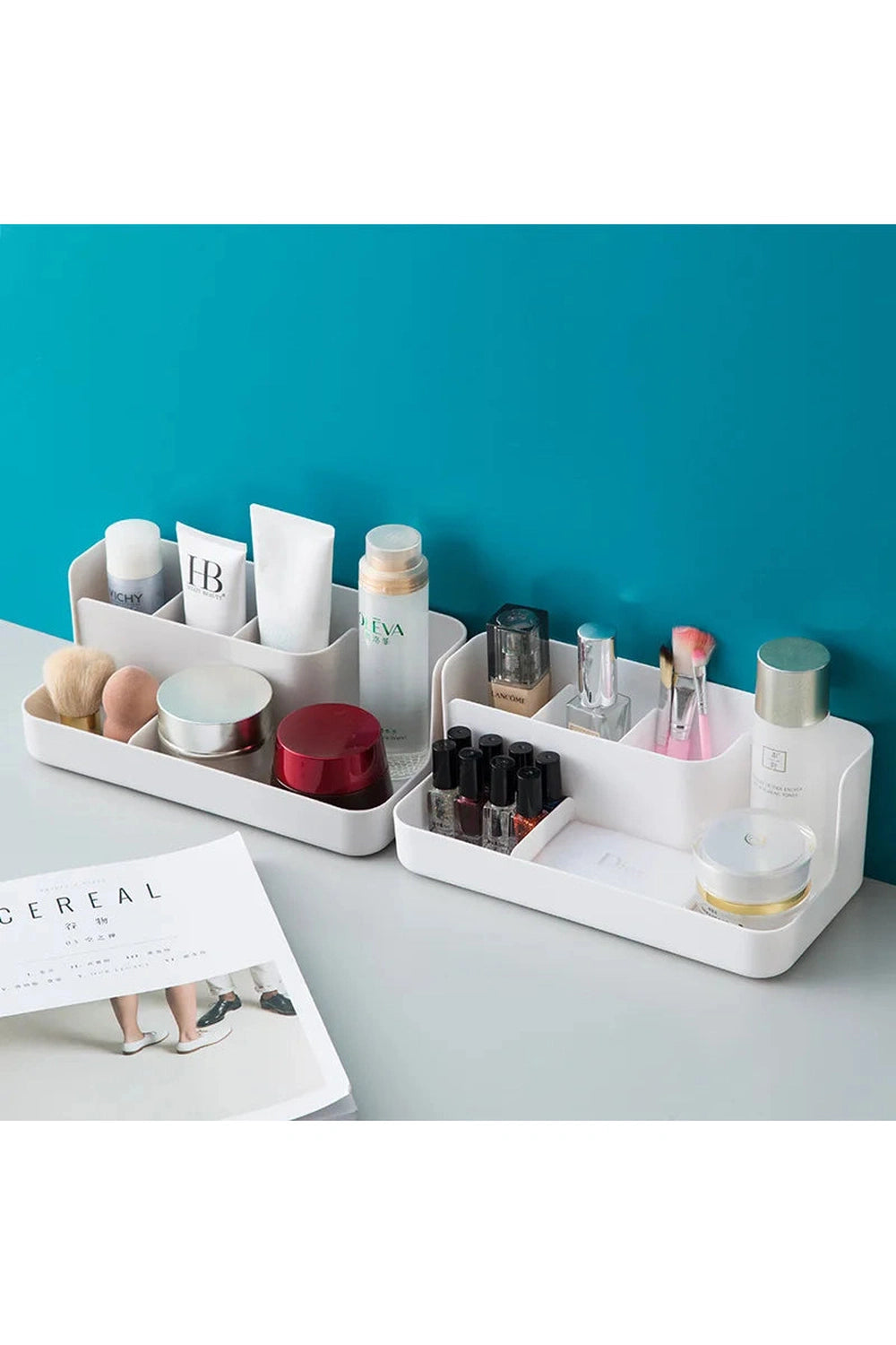 Preppy Desk Makeup Organizer