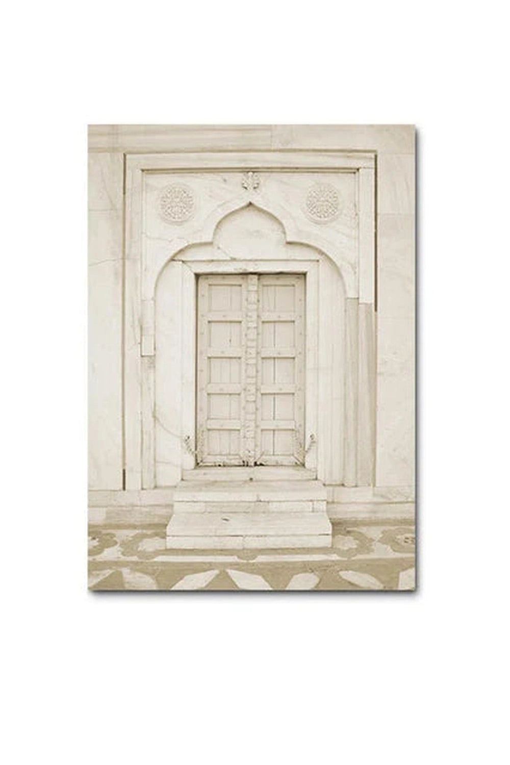 Light Academia Moroccan Canvas Poster