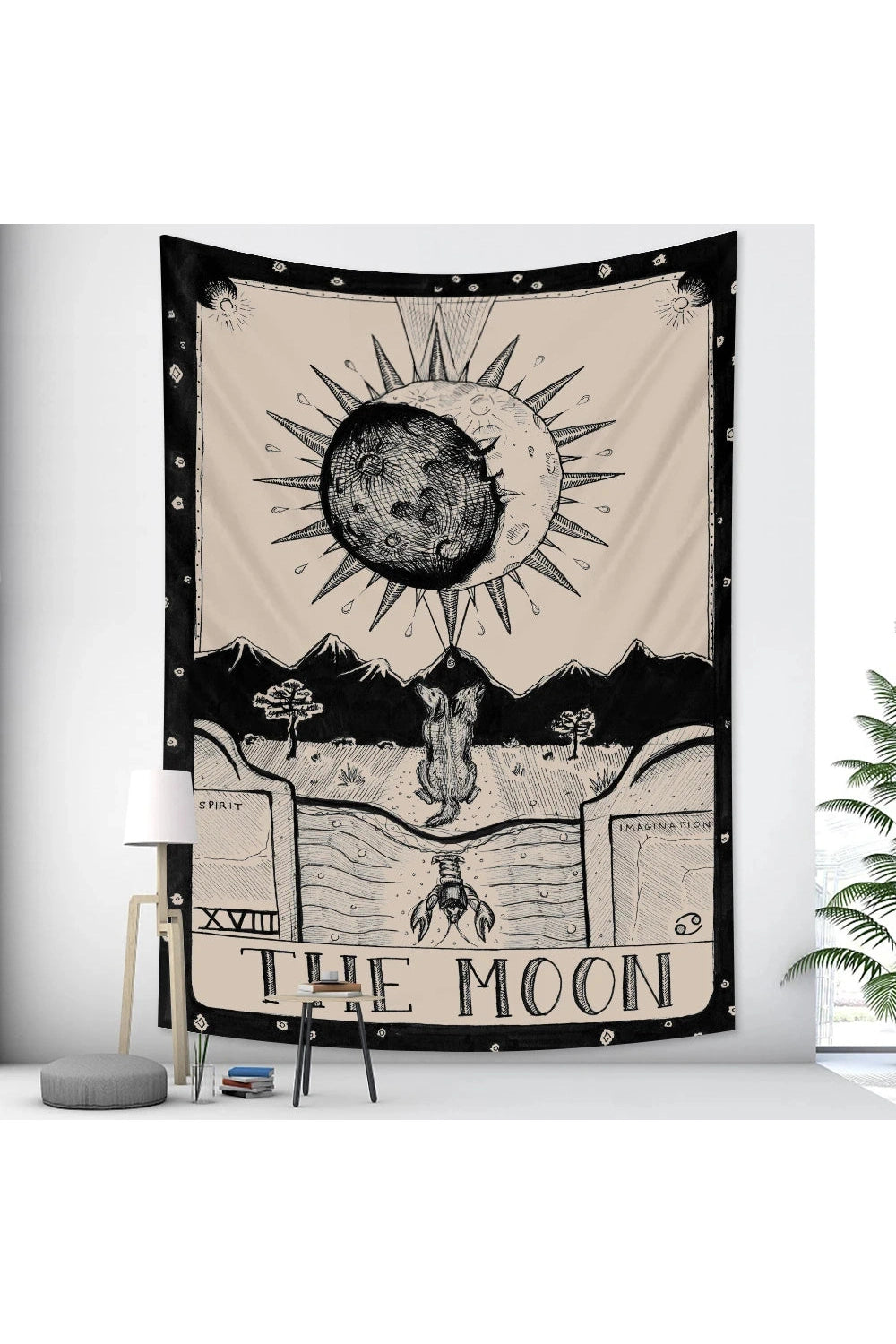 Grim Dark Tarot Tapestry