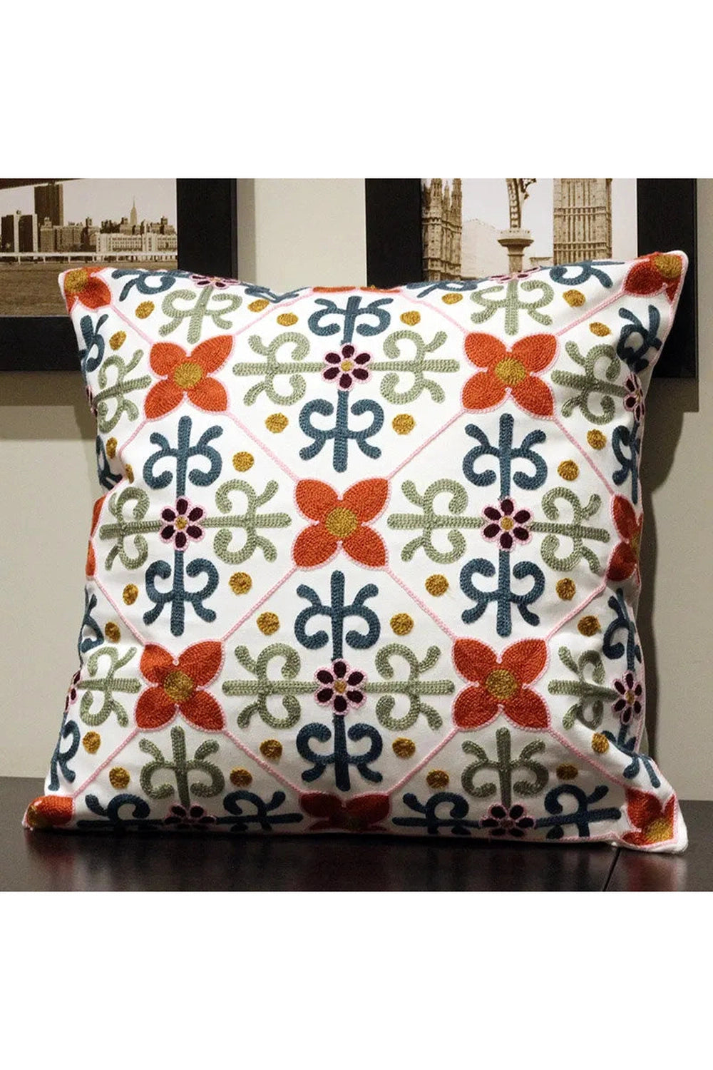 Handmade Flower Pillow Case