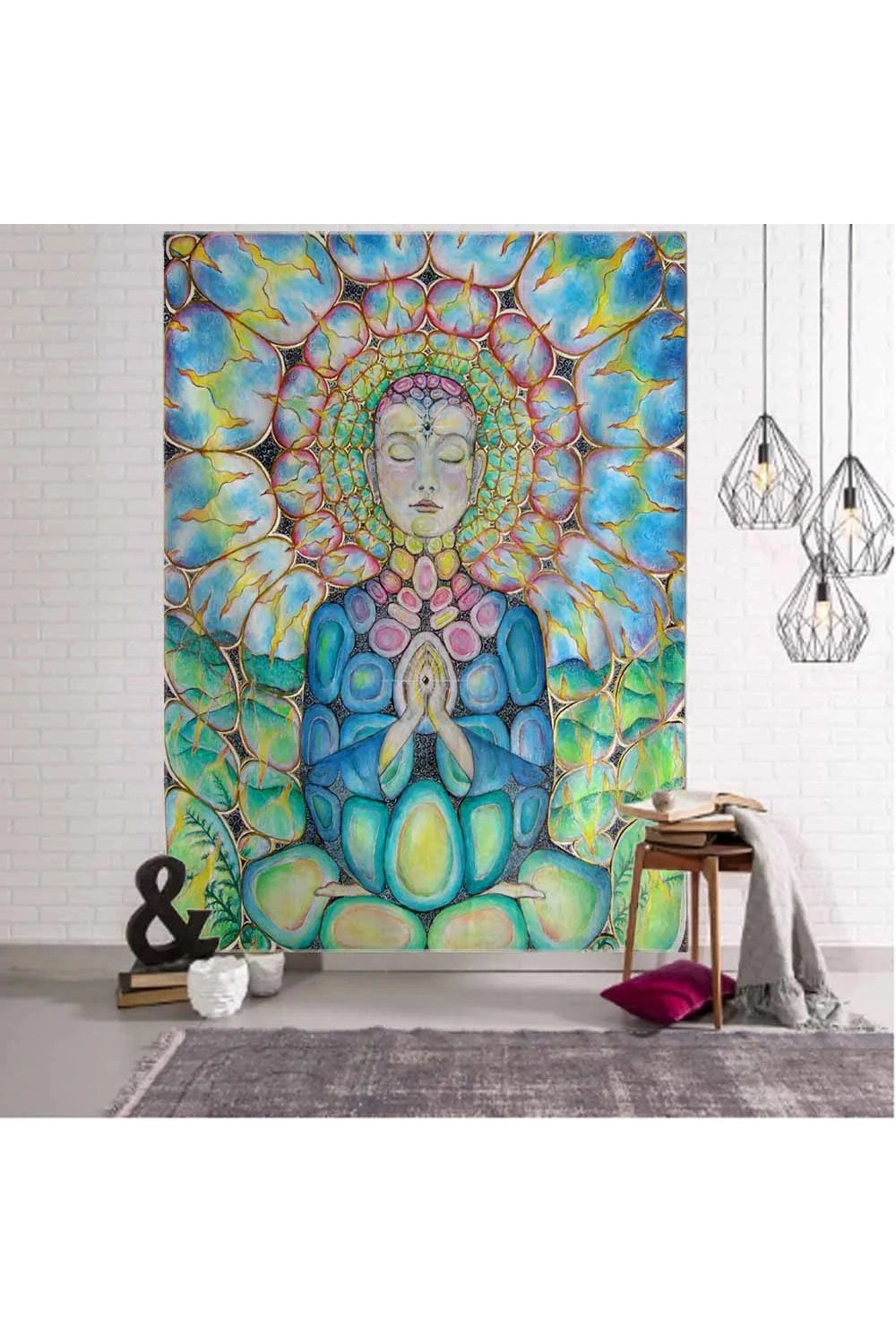 Cosmic Ganesha Tapestry