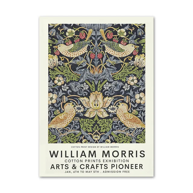 William Morris Canvas Poster