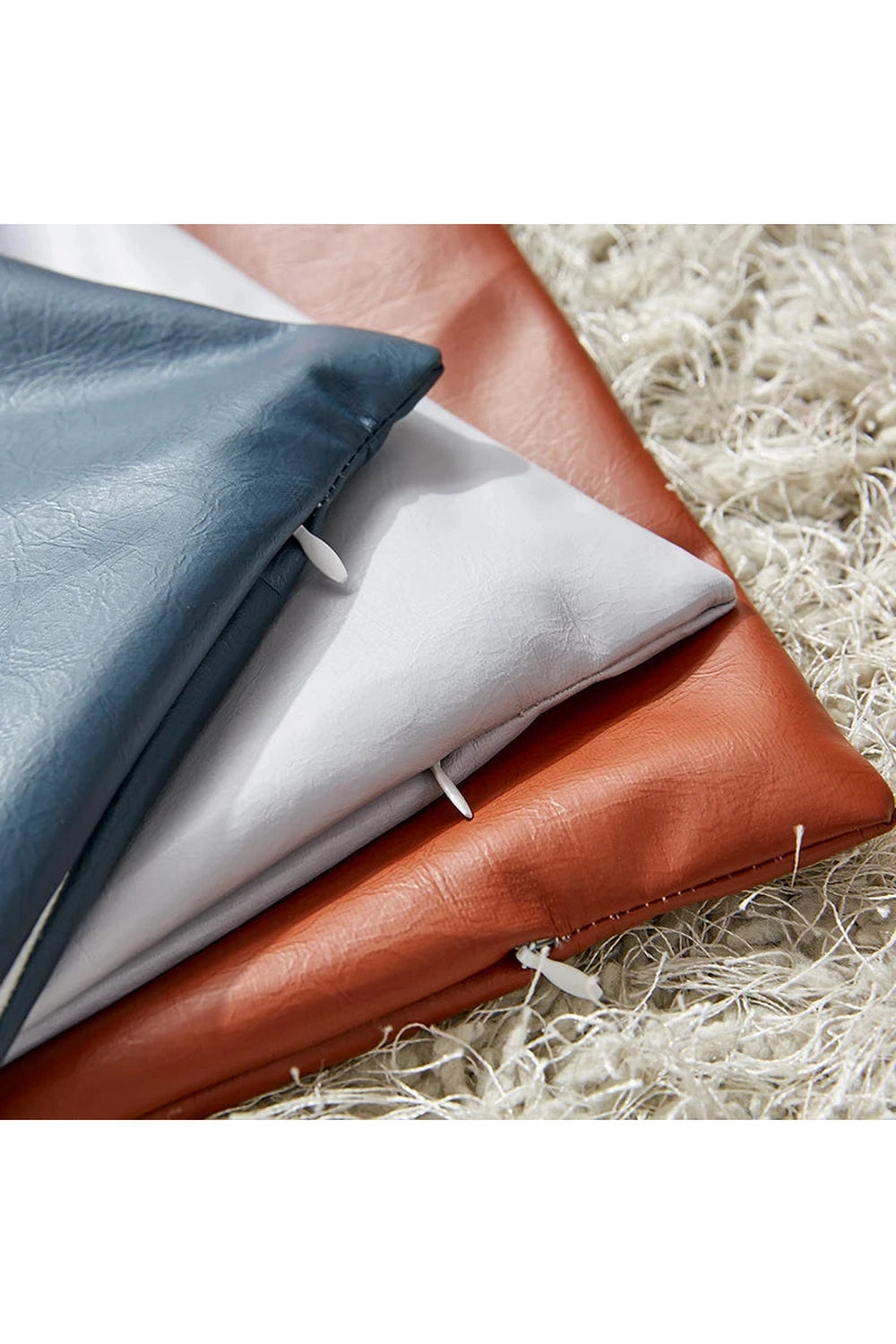 PU Leather Nordic Pillow Case