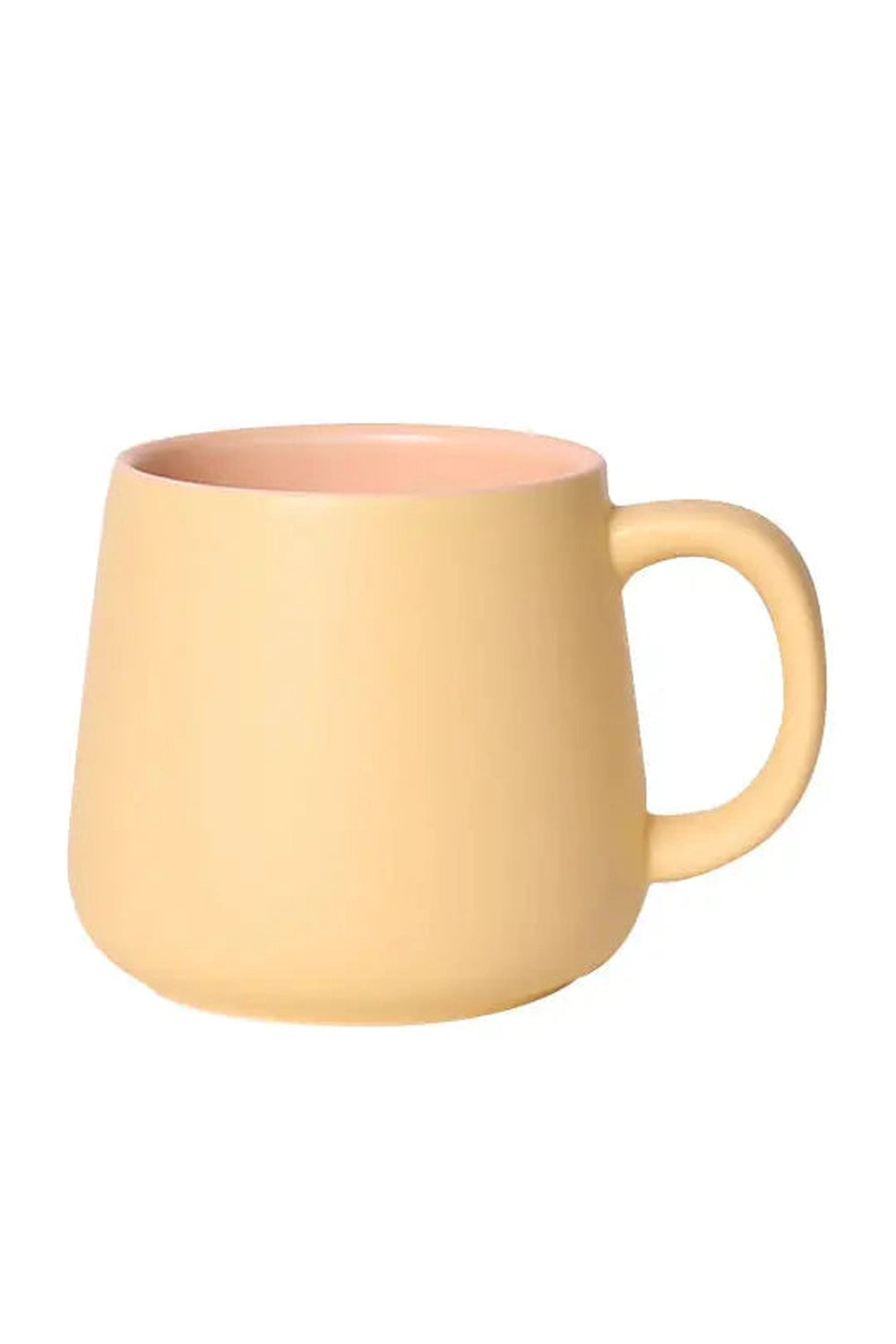 Ceramic Mug with Lid & Spoon