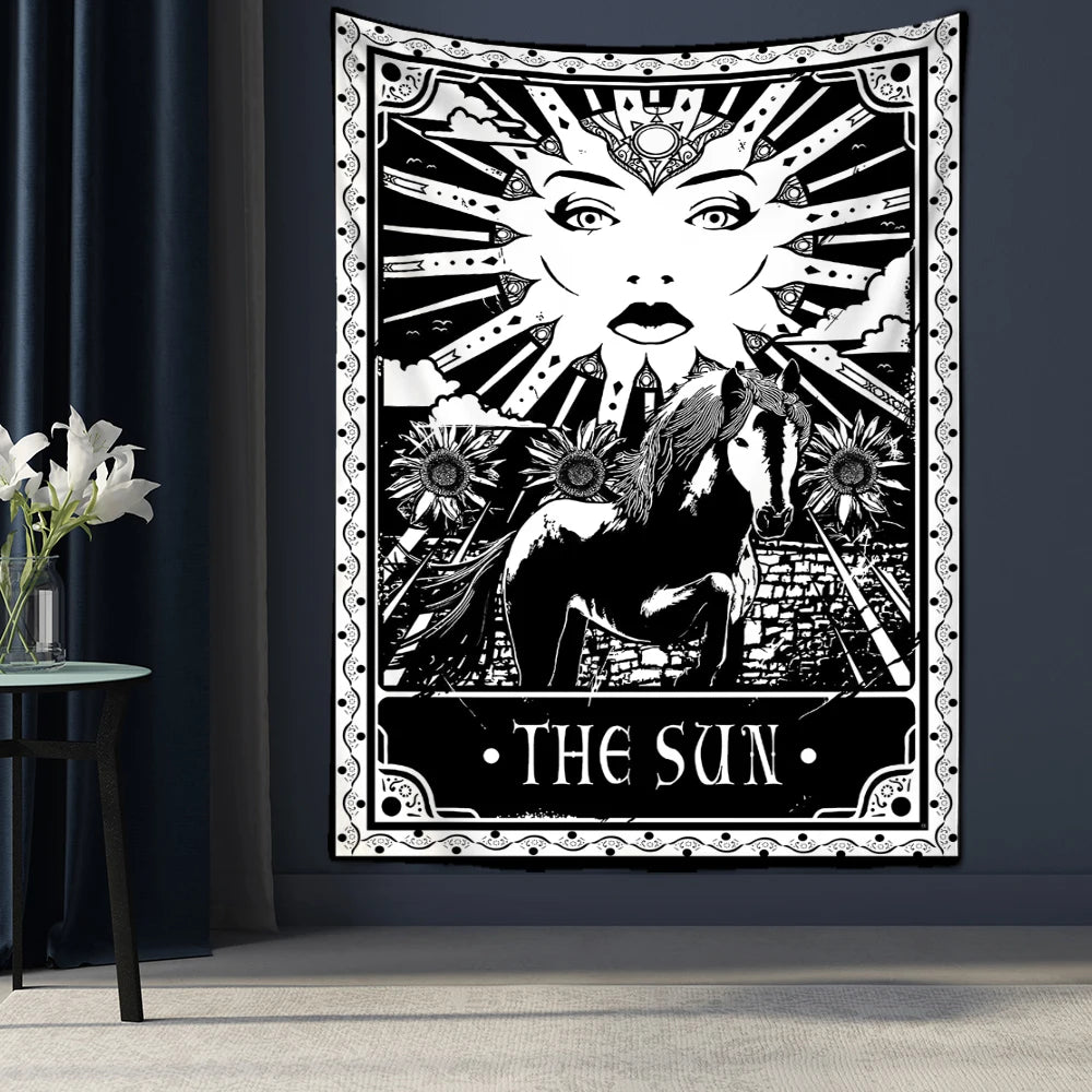 Dark Sky Tarot Tapestry