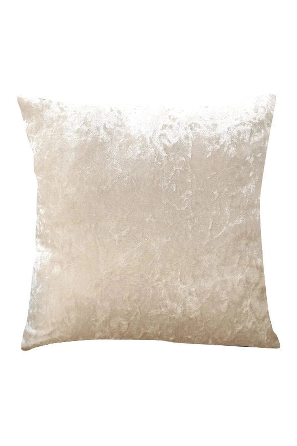 Crushed Grey Velvet Pillow Case