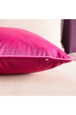 Pink Velvet Pillow Case