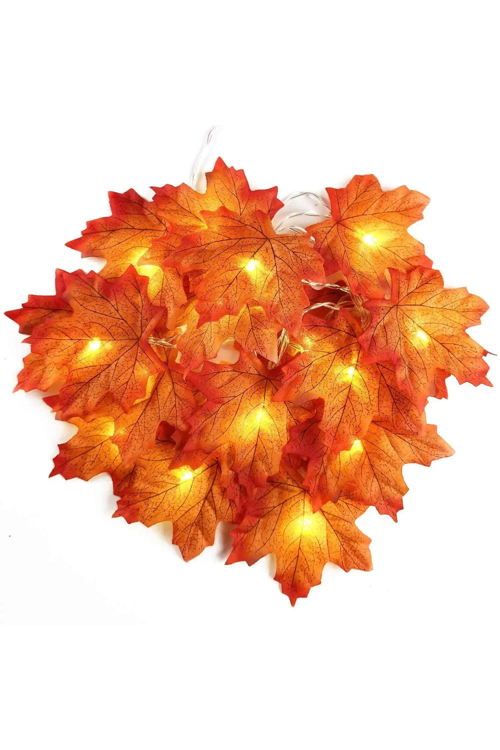 Harvest Glow Leaf Garland