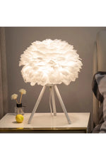 Romantic Feather Table Lamp