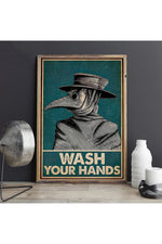 Plague Doctor Reminder Canvas Poster