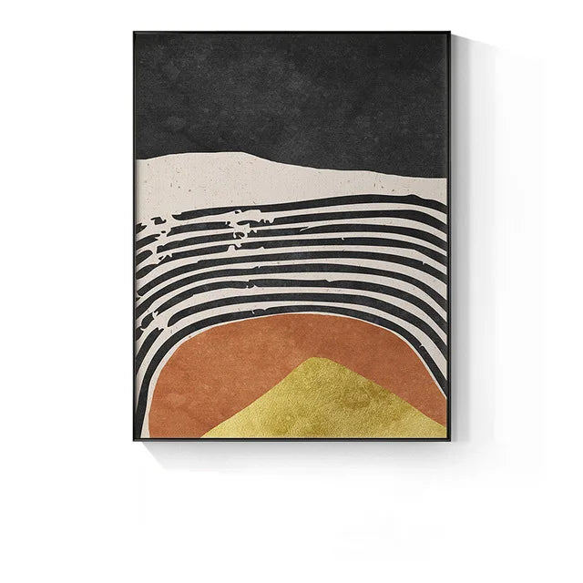 Scandinavian Abstract Canvas Poster