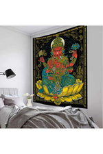 Cosmic Ganesha Tapestry