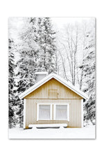 Winter Forest Canvas Poster