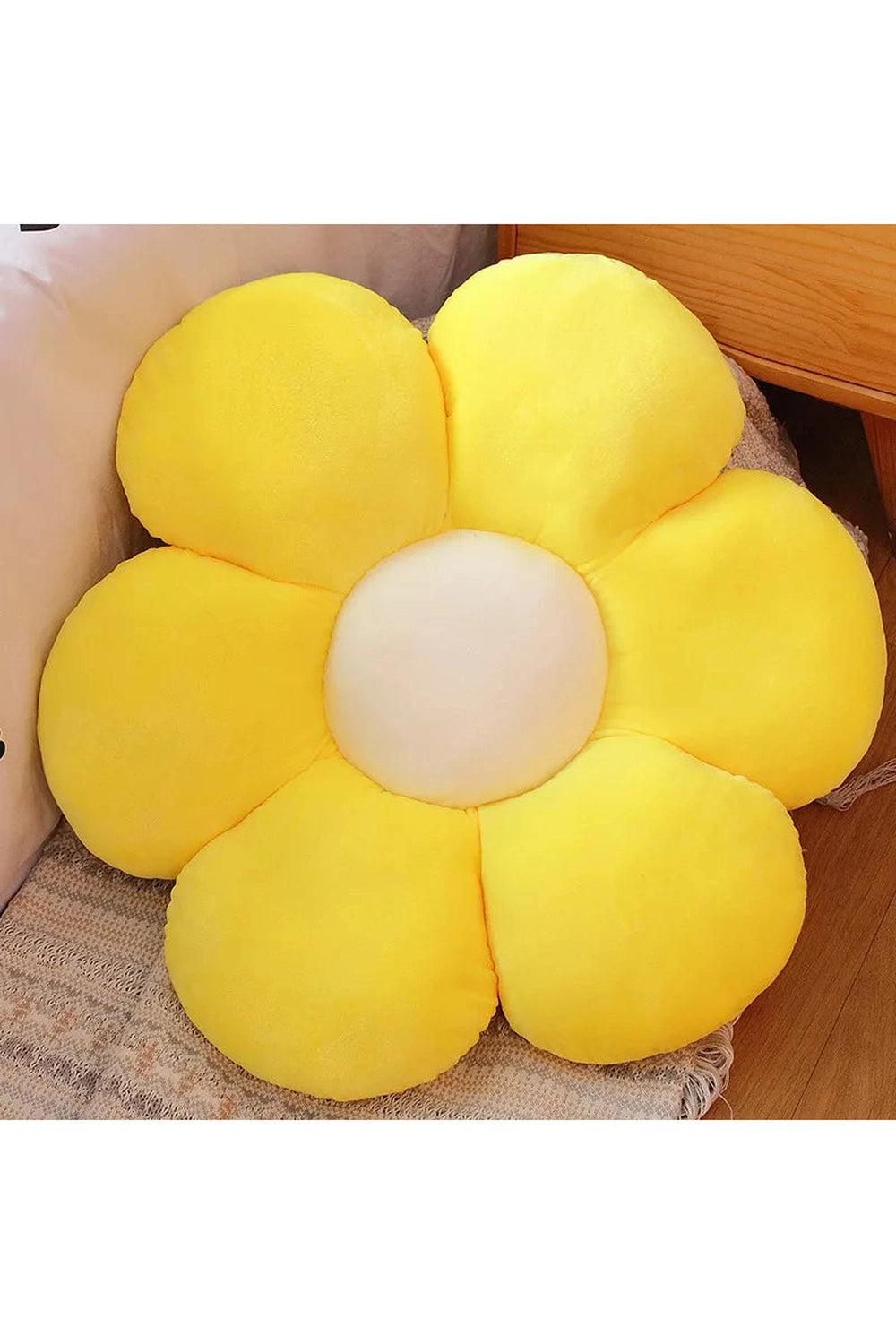 Flower Daisy Shaped Pillow