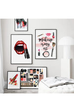 Lipstick Canvas Poster