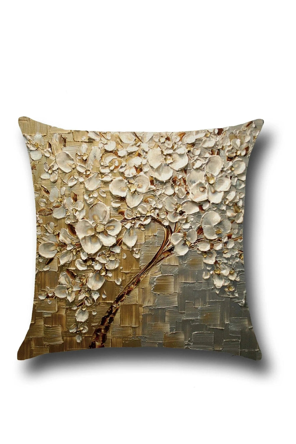 Wall Floral Printed Pillow Case