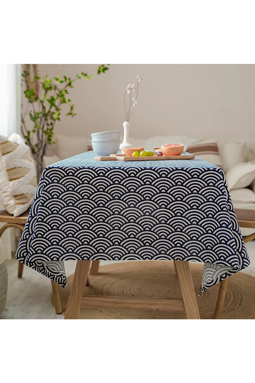 Zen Waves Tablecloth