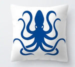 Blue Velvet Marine Pillow Case