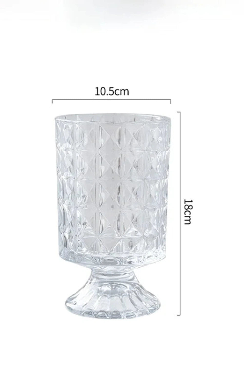 French Crystal Water Vase