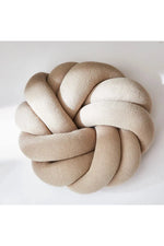 Hand Knot Lumbar Pillow