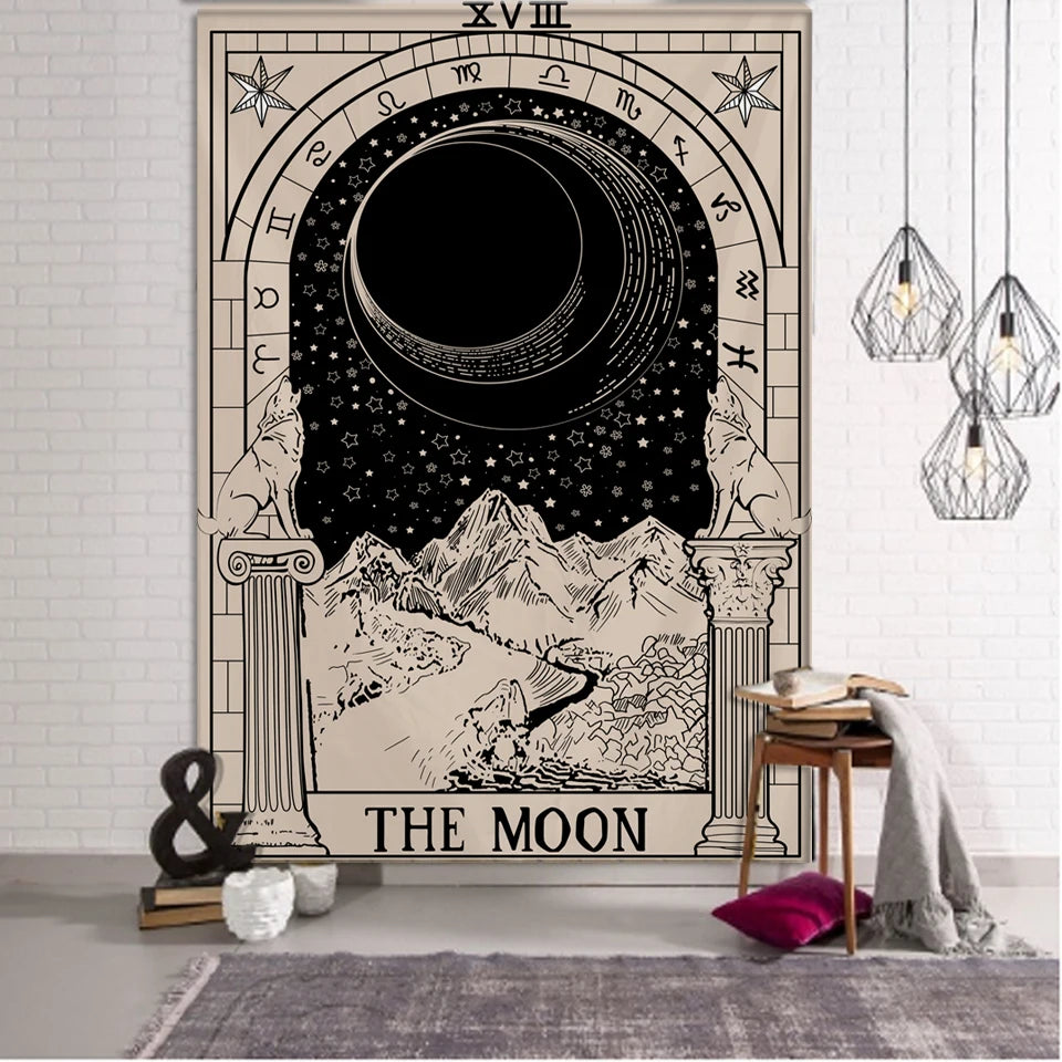 Dark Sky Tarot Tapestry