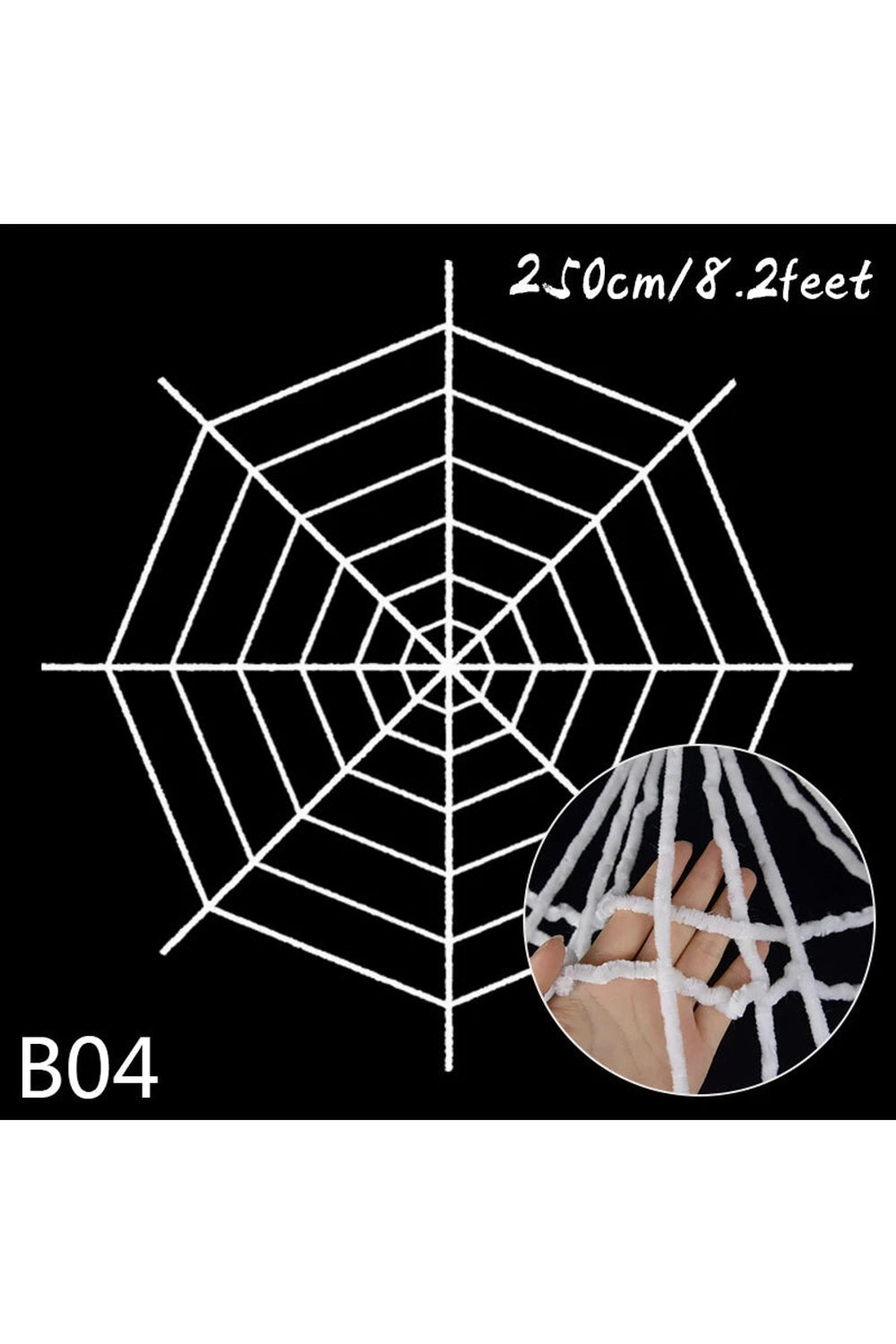 Halloween Hanging Spider Web Decor