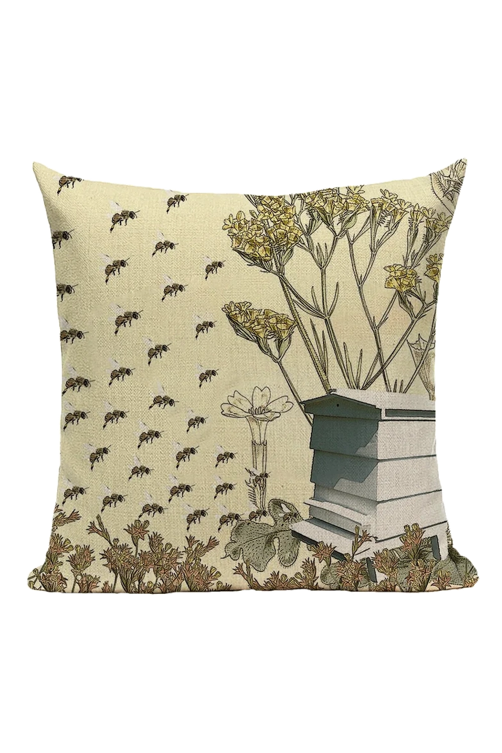 Bee Linen Decorative Pillow Case