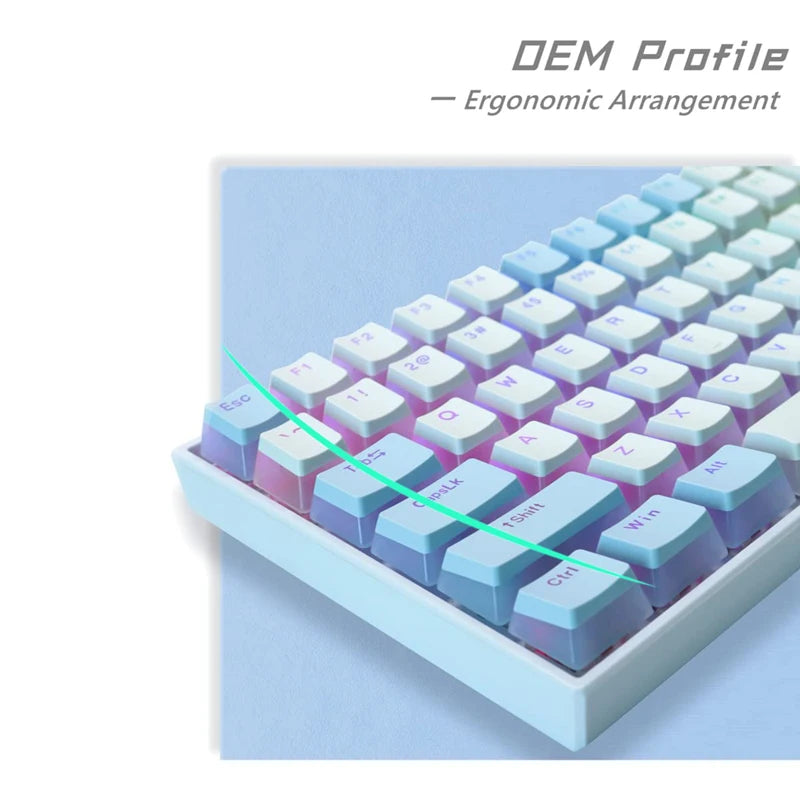 Blue Pudding PBT Keyset