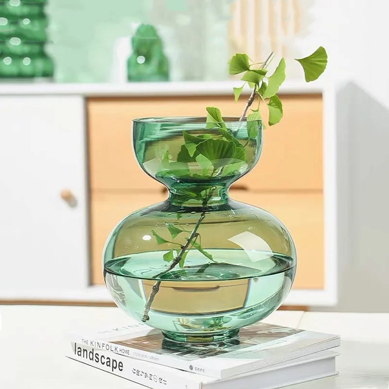 Emerald Aura Vase