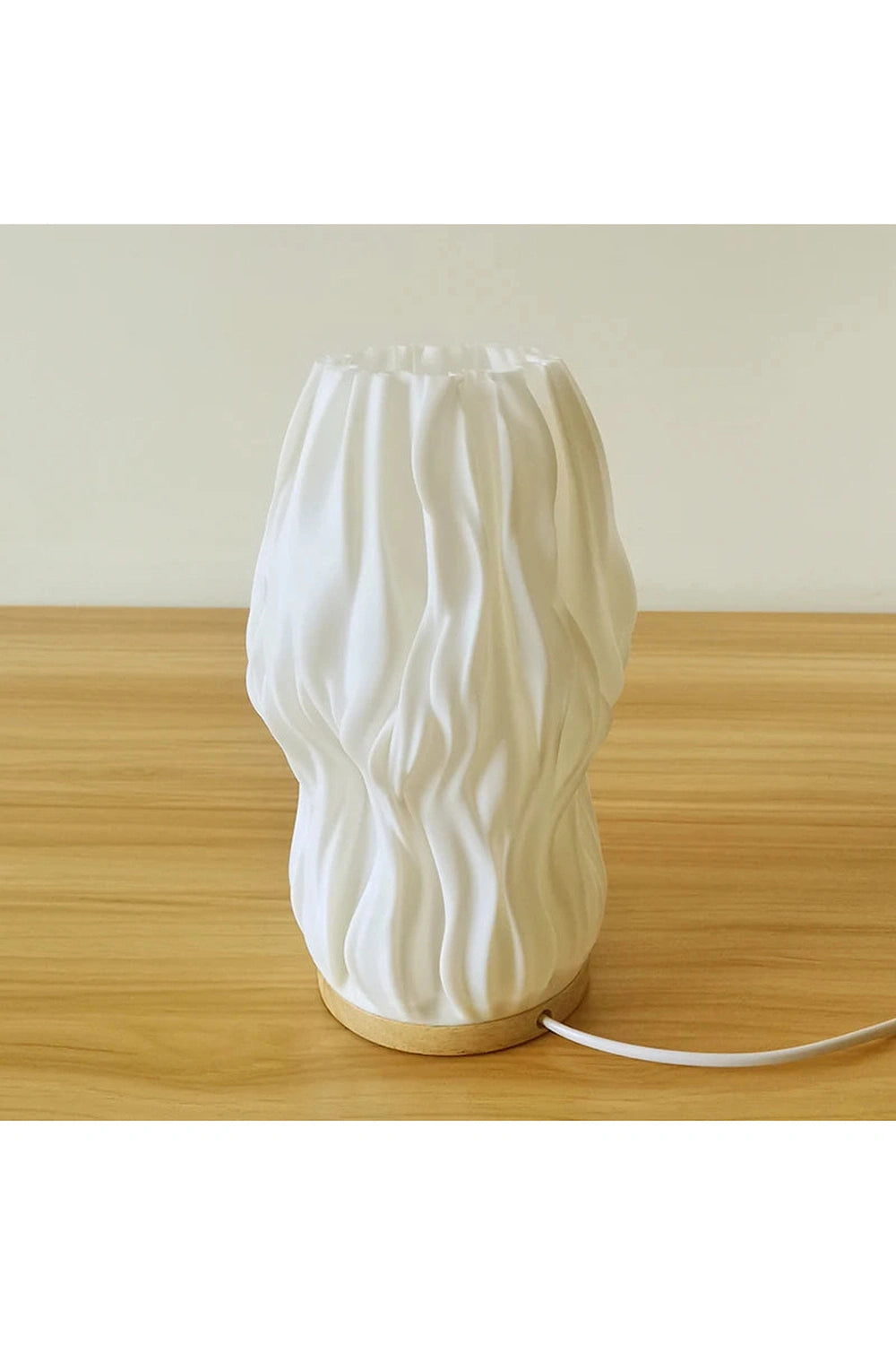 French Pleated Desk Lamp