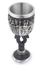 Medieval Sword Chalice Goblet