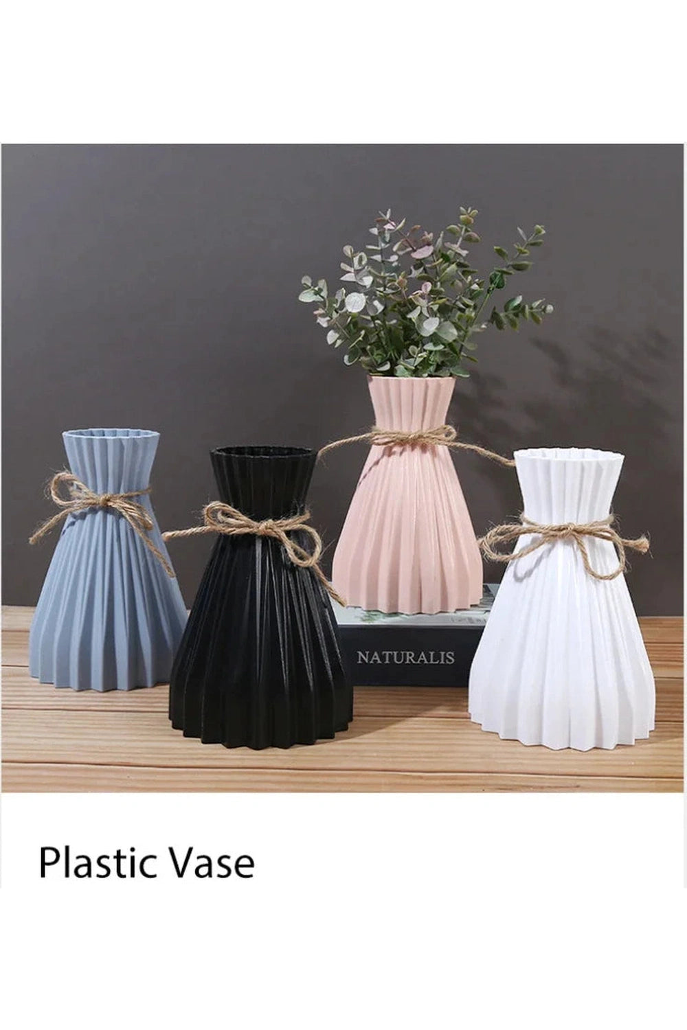 Nordic Plastic Vase Decor