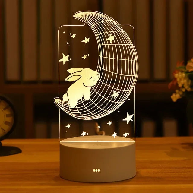 Light Academia Whimsy Night Light