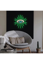 Green Evil Eye Neon