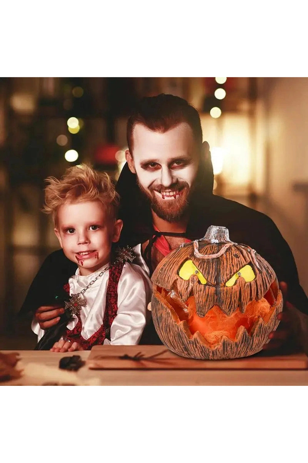 Creepy Grin Jack-o'-Lantern