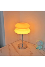 Egg Tart Glass Desk Lamp