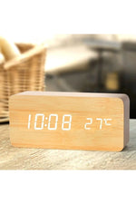 Wooden LED Digital Clock