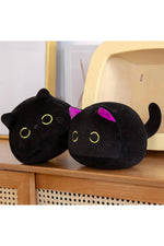 Black Cat Stuffed Pillow