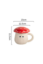 Mushroom Ceramic Coffee Mug