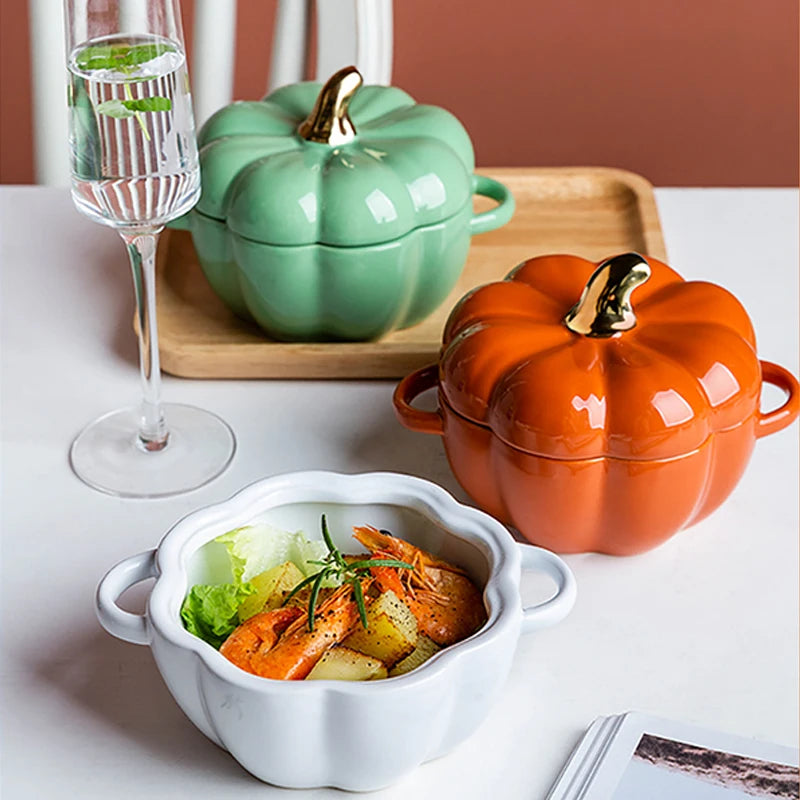 Autumn Delight Pumpkin Bowls