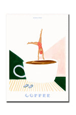 Good Morning Coffee Canvas Poster