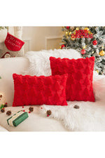 Xmas Plush Decorative Pillow Case