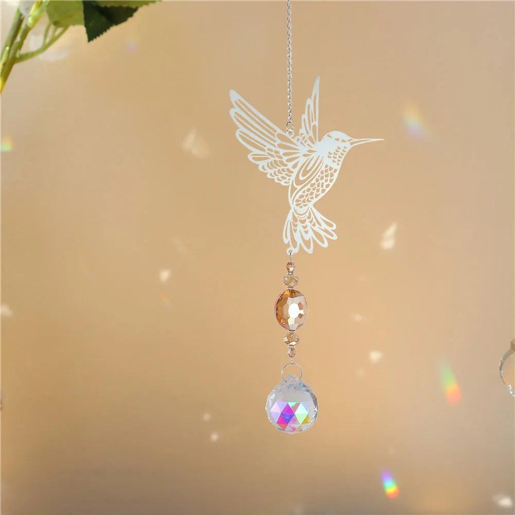 Hummingbird Rainbow Suncatcher